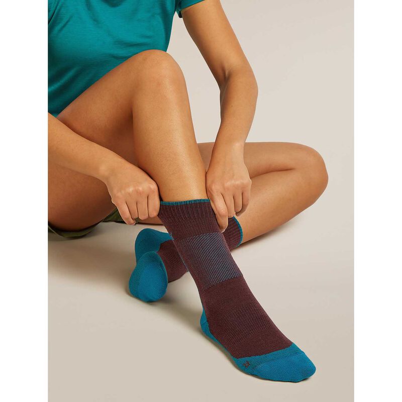 Icebreaker W Merino Hike+ Medium Crew image number 3